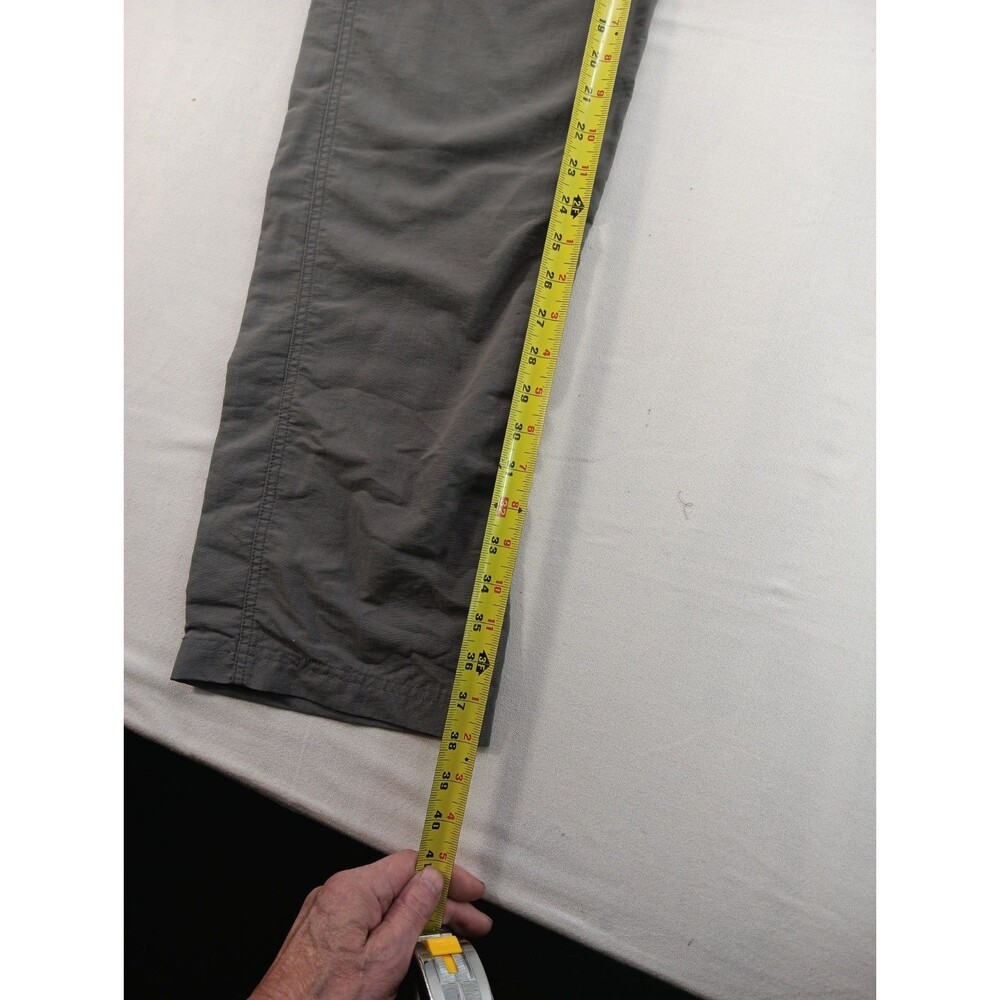 North Face Convertible Cargo Pants Womens 2 Gray Hiking Outdoors Trail - Picture 15 of 15